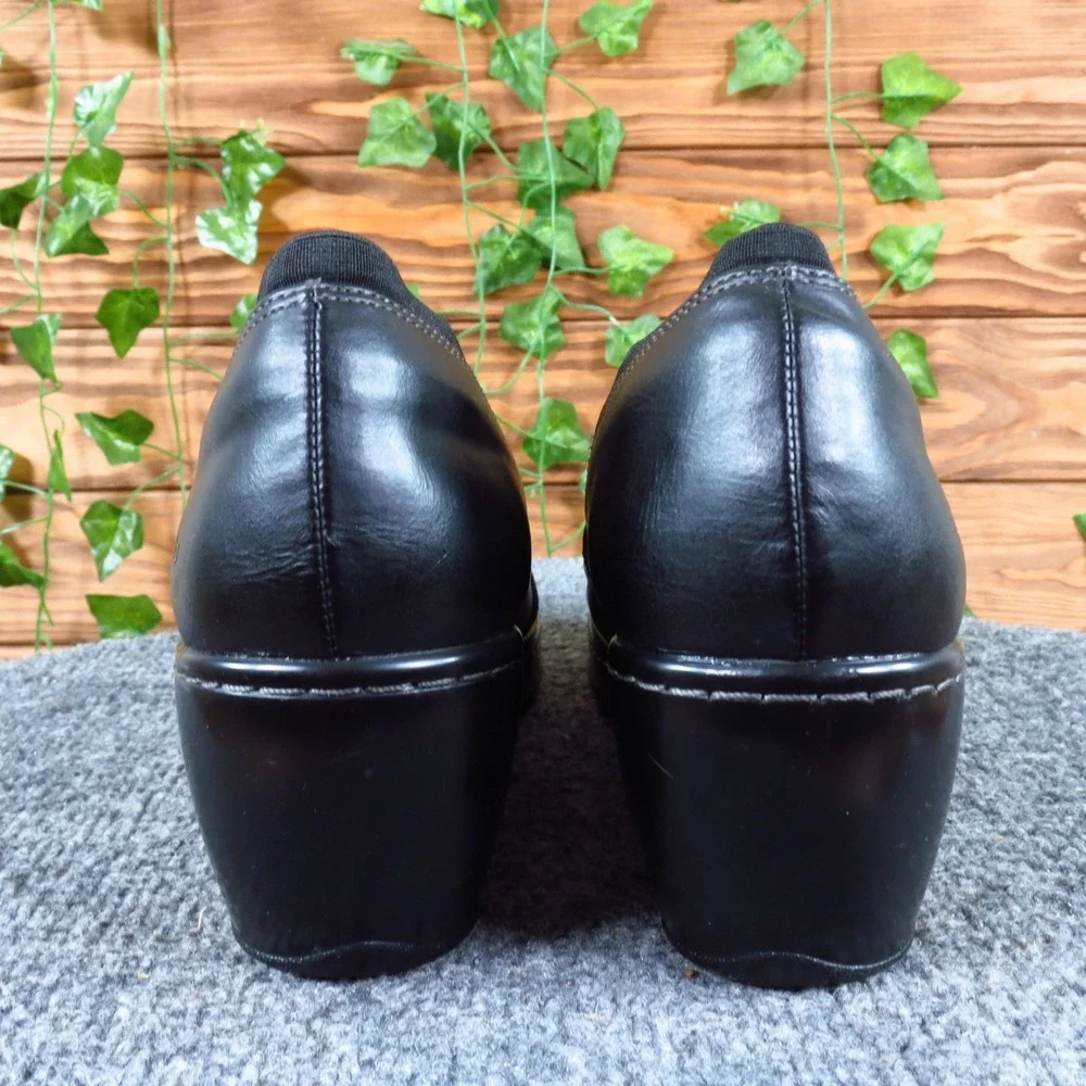 JBU Jambu Trail Women Wedge Slip On Shoes‎ Size 9.5 Casual Walking Black Vegan